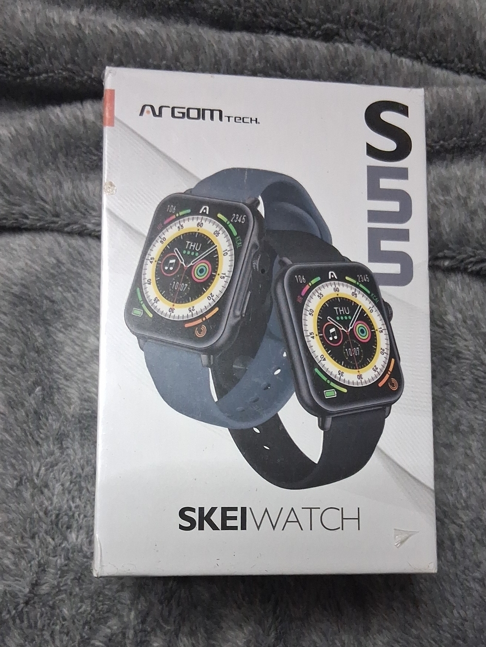 SKEI Smartwatch in Blue and Black – Fitness & Notification Watch